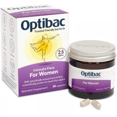 Men vi sinh cho nữ OptiBac Probiotics Intimate Flora 30 viên