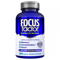 Viên Uống Bổ Não, Tăng Cường Trí Nhớ Focus Factor Dietary Supplement 180 Viên