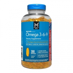 Members Mark Omega 3-6-9 Plus - Viên bổ sung Omega 3 - 6 - 9 bảo vệ tim mạch, tăng cường trí não, 300 viên.